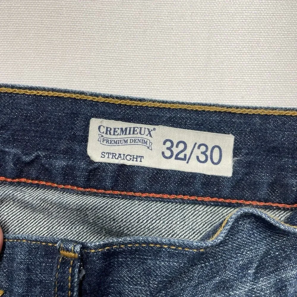 Cremieux Men's Denim Jeans 32x30 (32x28.5) Straight Medium‎ Wash